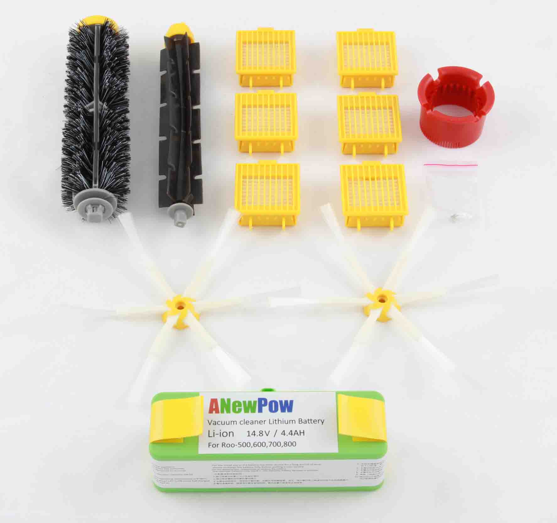 Roomba 760 770 780 790 Series Replenishment Kit and Battery 6 arm